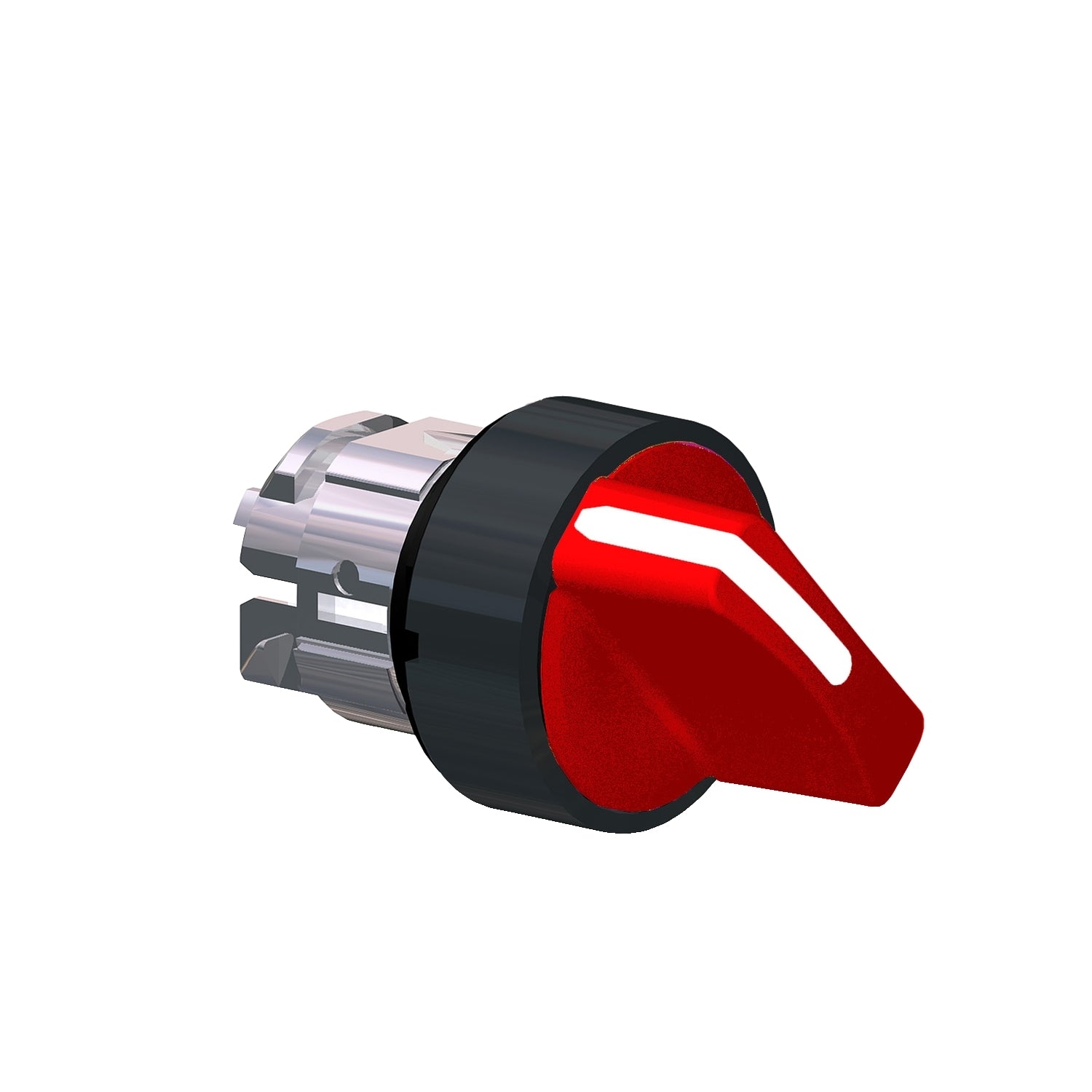 SNR ZB4BK12437 Tête de sélecteur led rouge éclairée