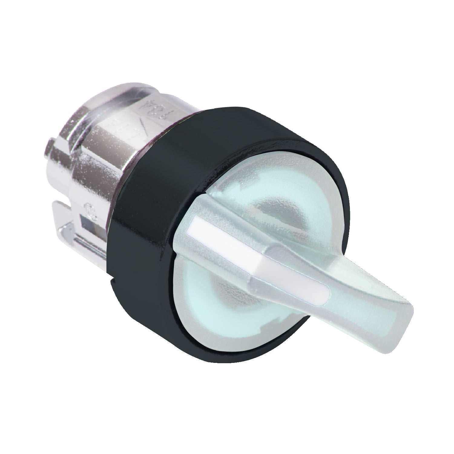 SNR ZB4BK13137 Tête de sélecteur led blanc brillant