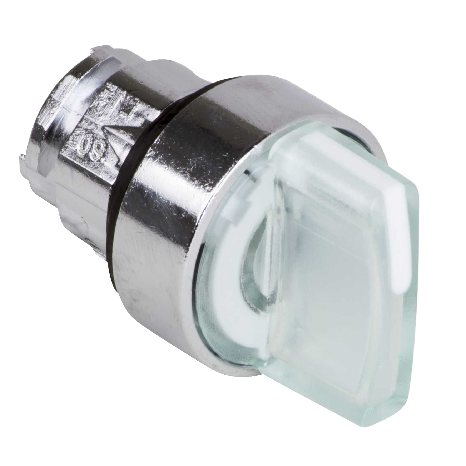 SNR ZB4BK1813 Tête de sélecteur lumineuse blanche