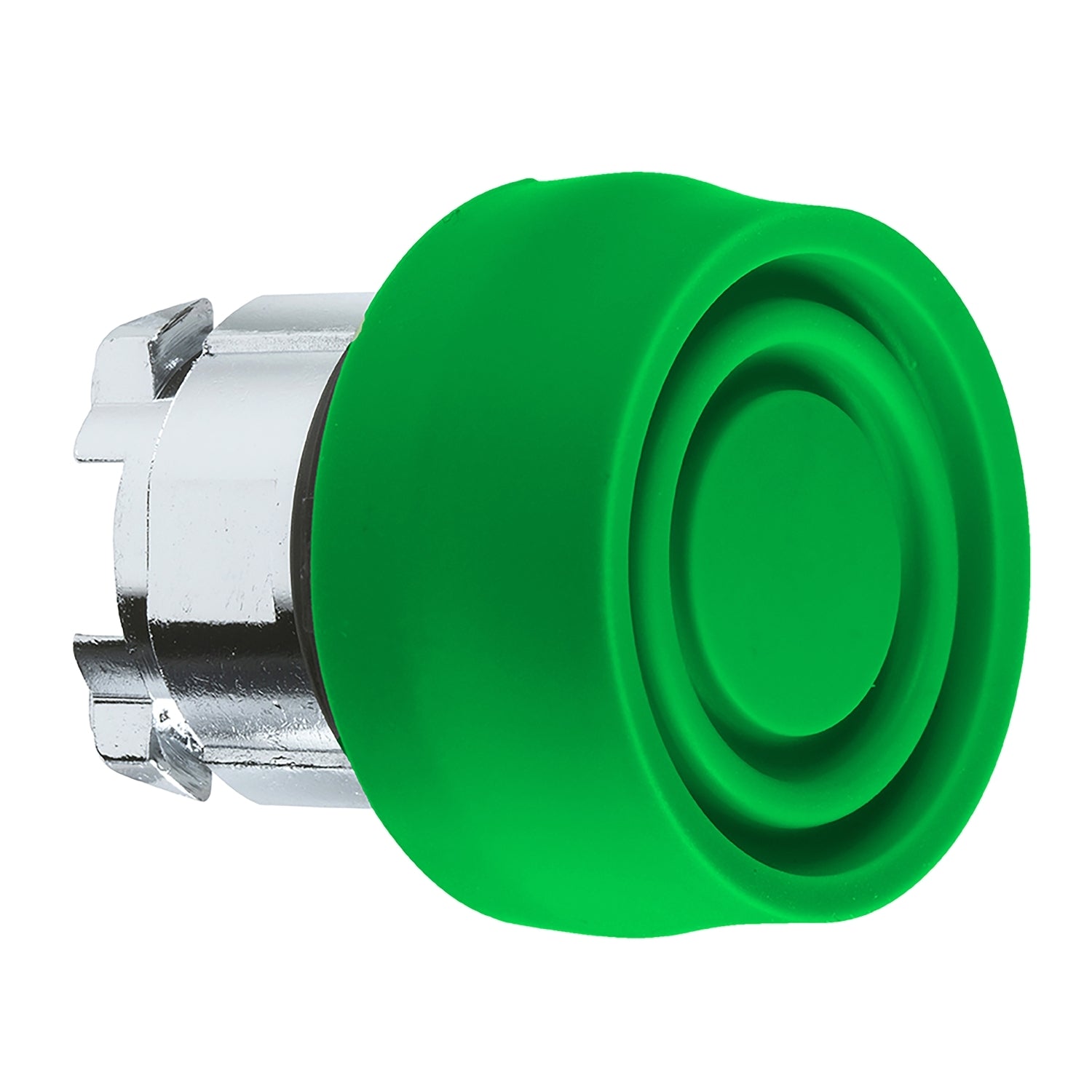 SNR ZB4BP3S Tête de bouton en caoutchouc vert