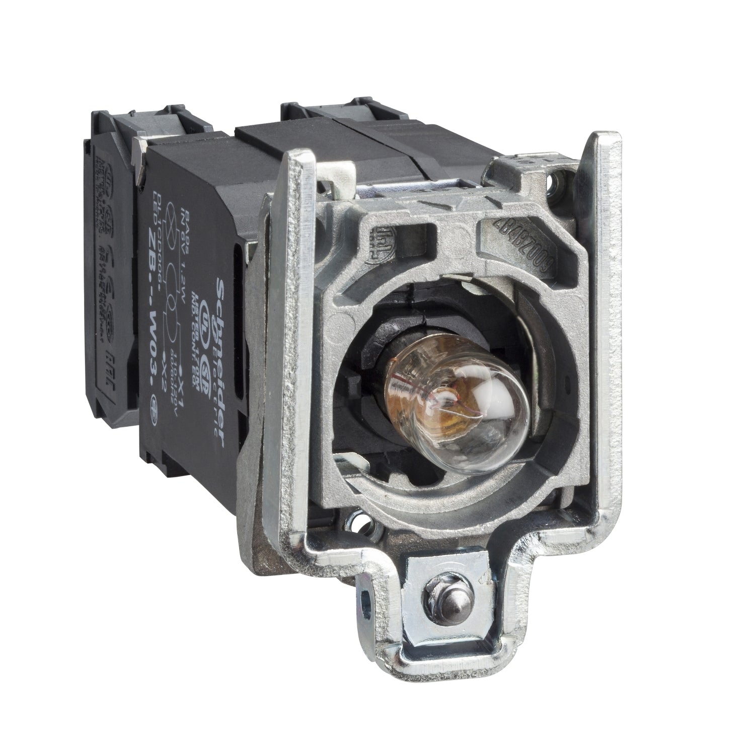 SNR ZB4BW035 Corps de bouton lumineux