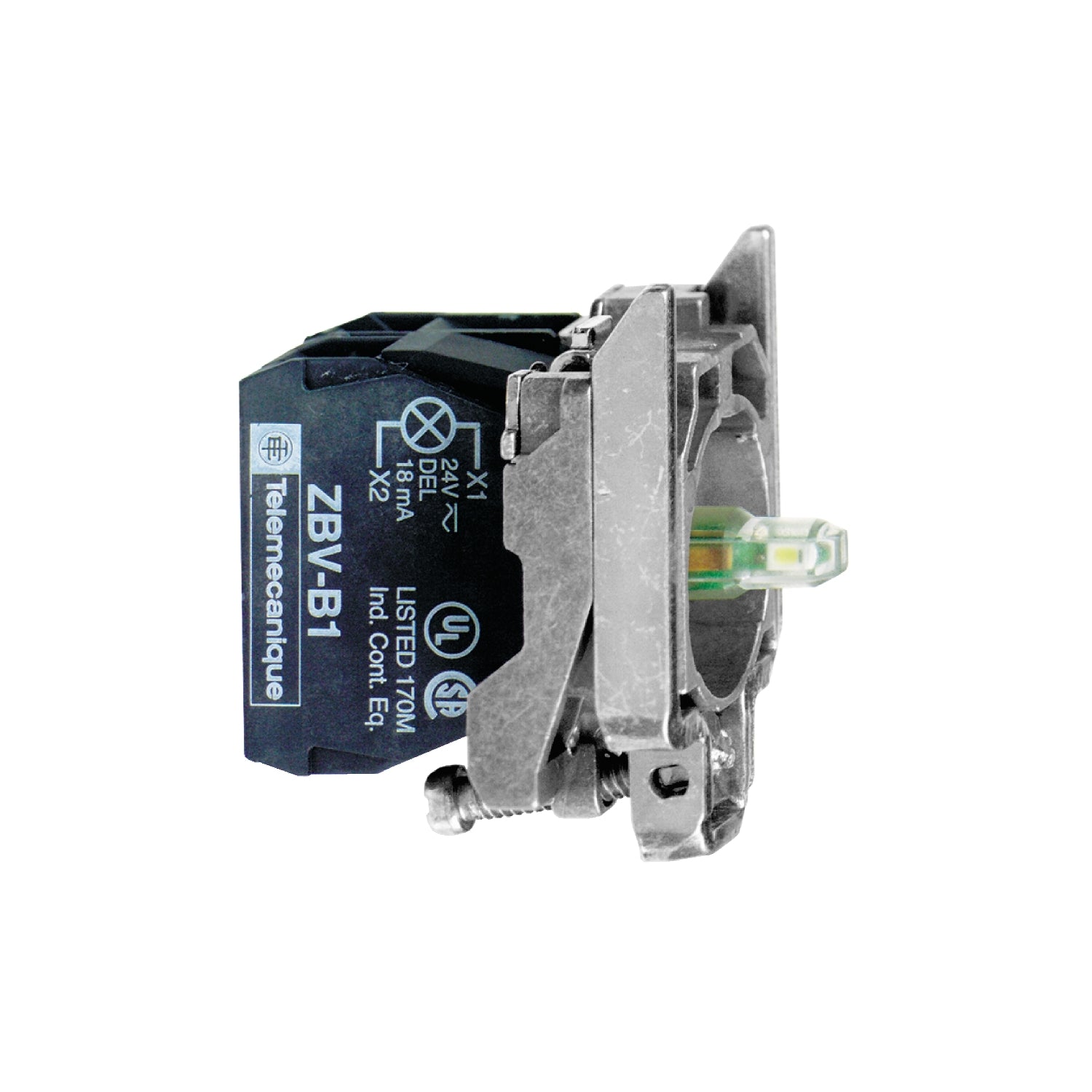 SNR ZB4BW0G15 Corps de lampe à impulsion LED universel 120Vac