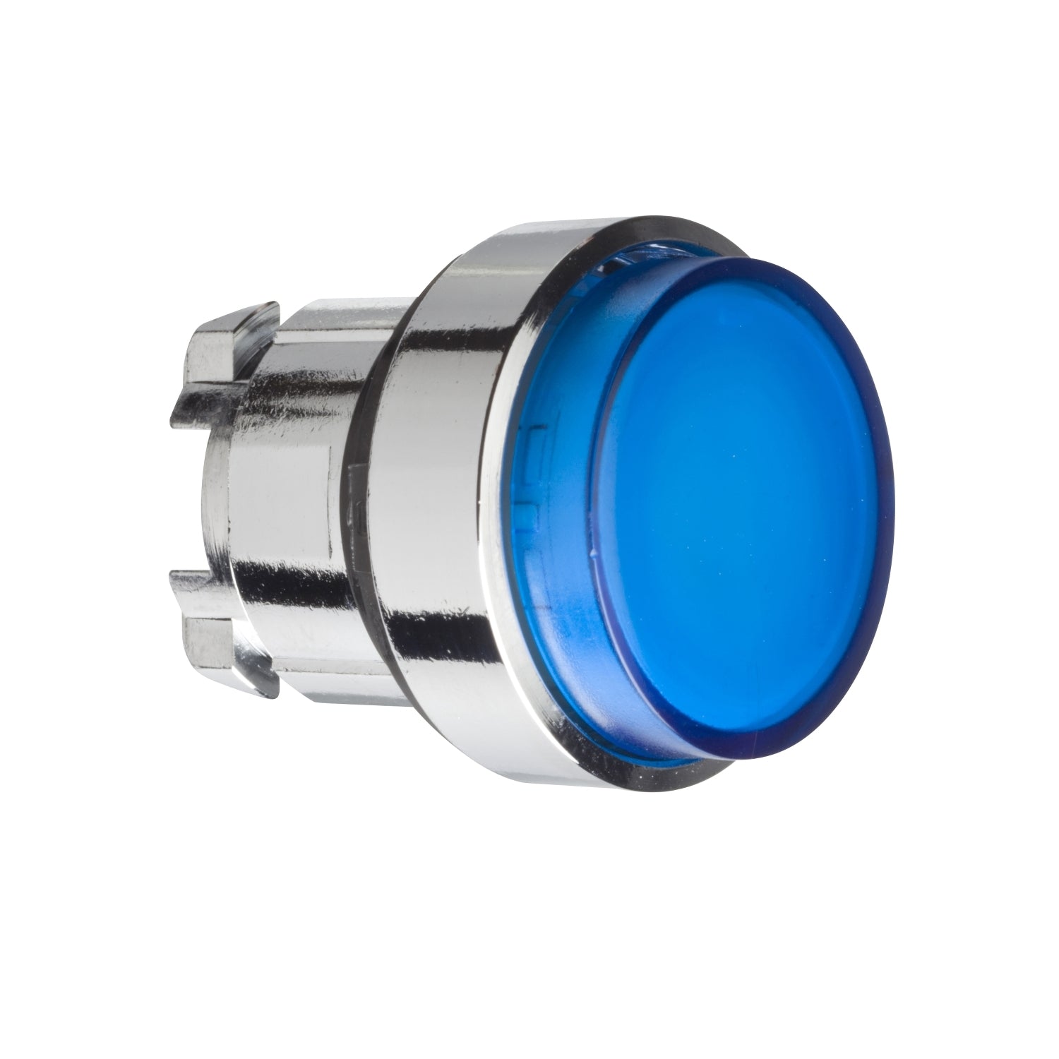 SNR ZB4BW16          Testa pulsante luminoso blu