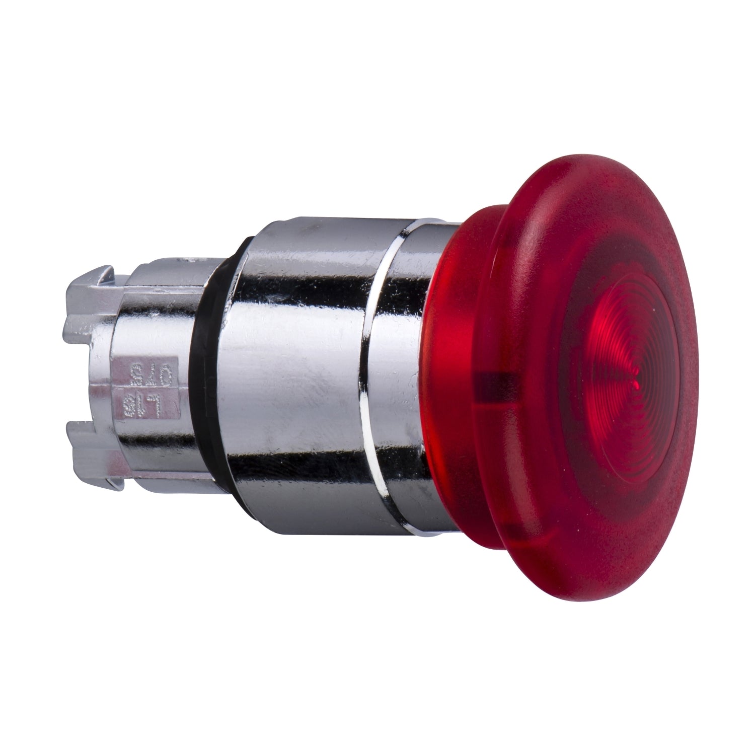 SNR ZB4BW443         Pulsante a fungo luminoso rosso