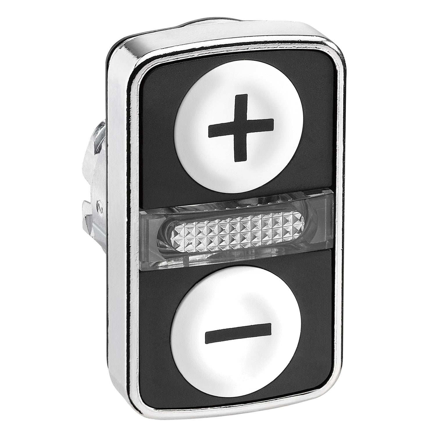 SNR ZB4BW7A1715      Testa pulsante a doppio tasto luminoso