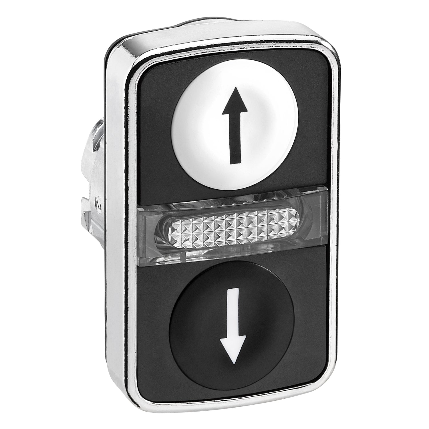 SNR ZB4BW7A1724 Tête de bouton double éclairée