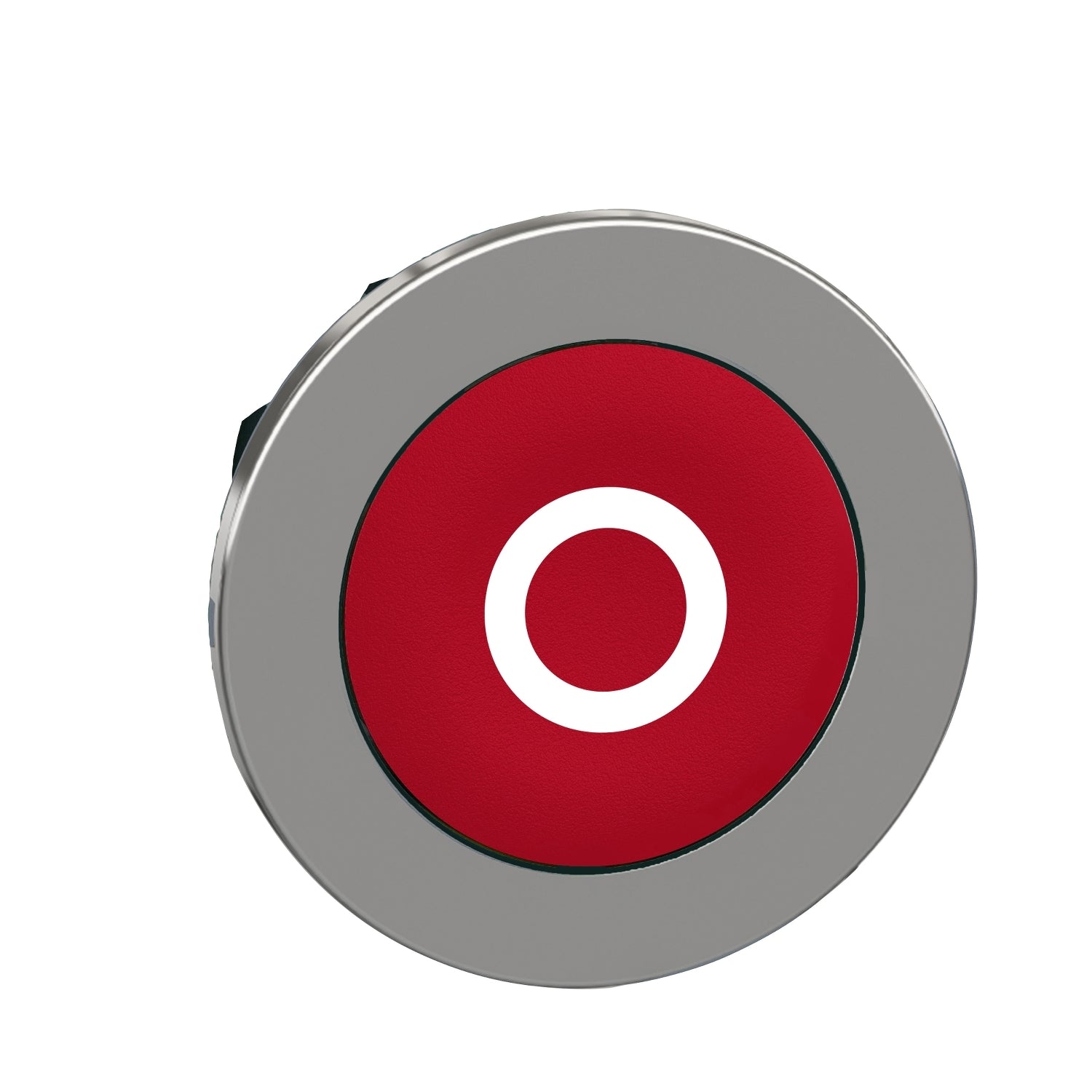 SNR ZB4FA432         Testa pulsante rosso ''O'' filopannello