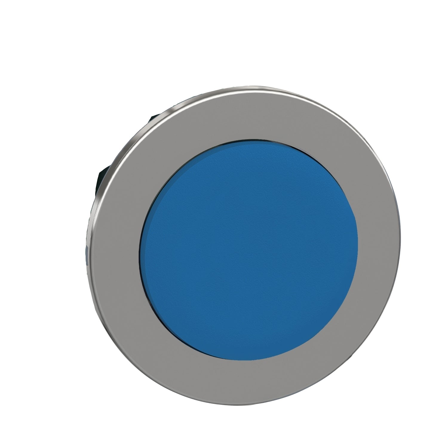 SNR ZB4FH6 Tête de bouton poussoir bleue avec connexion panneau affleurant