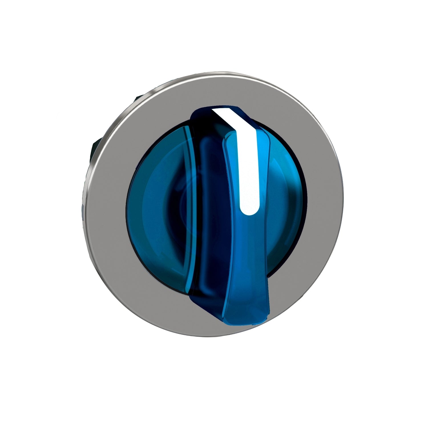 SNR ZB4FK1563 Blauer Lumen-Wahlkopf, 3-Punkt-Bündigplatte
