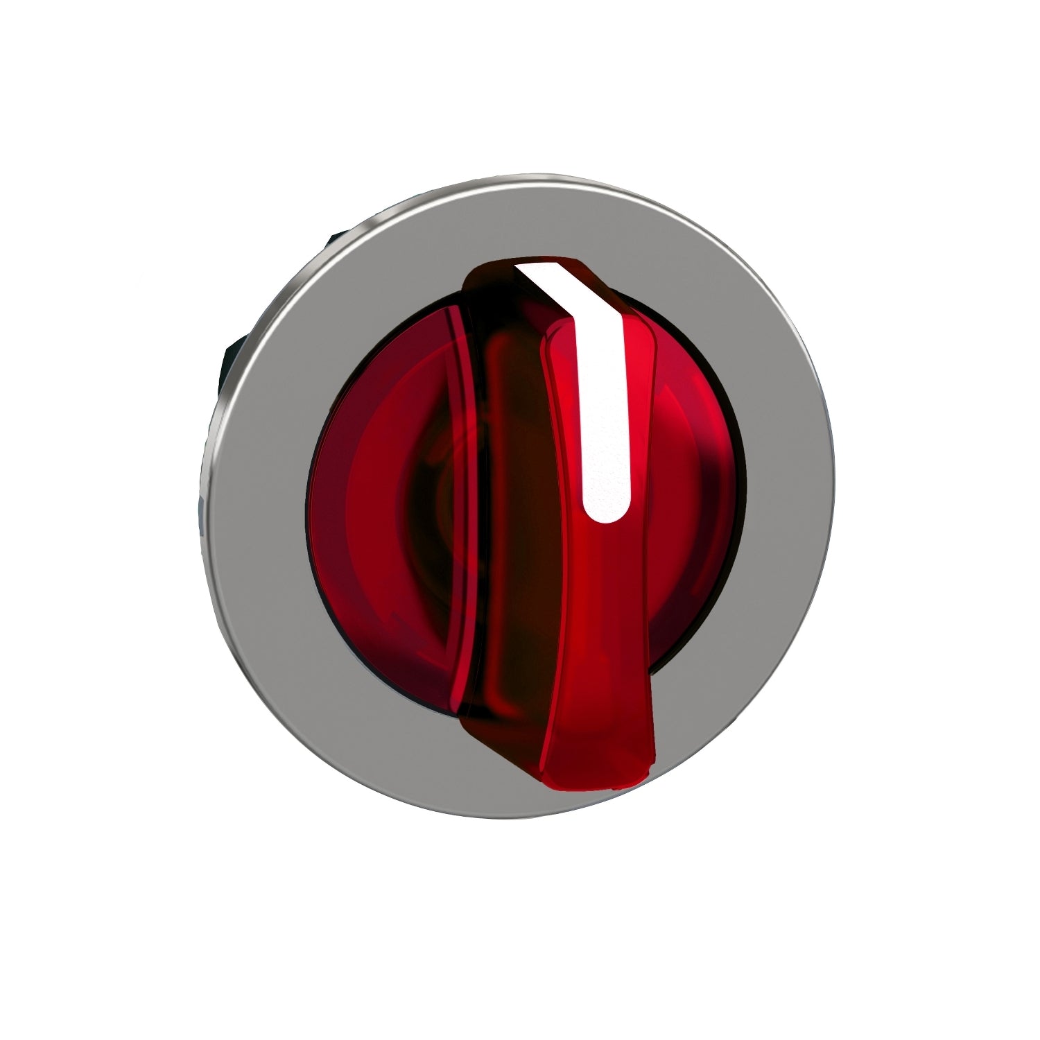 SNR ZB4FK1843 Roter Lumen-Wahlkopf, 3-Punkt-Bündigplatte