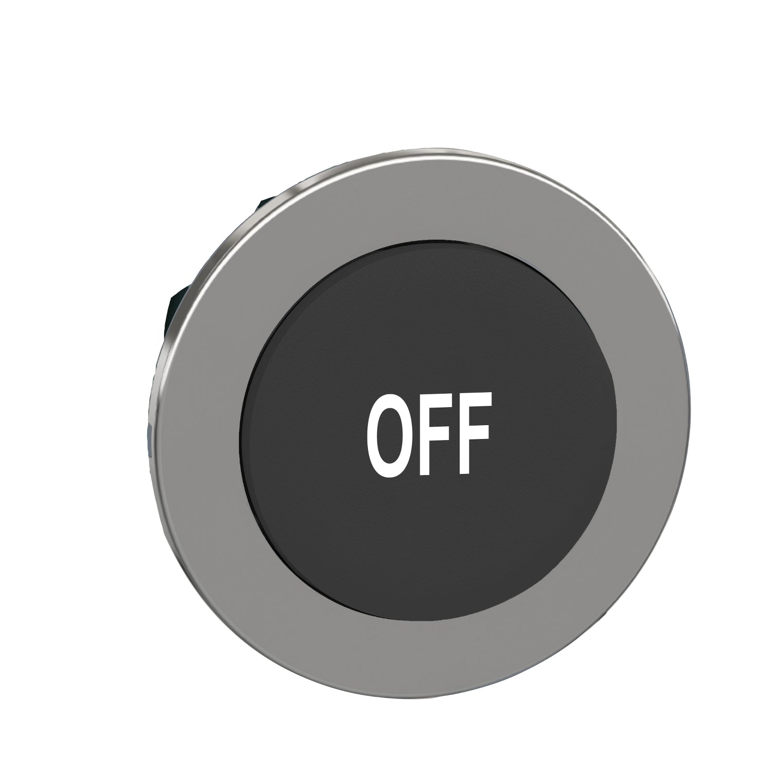 SNR ZB4FL235 Schwarzer pulsierender Kopf „OFF“ Unterputzpaneel
