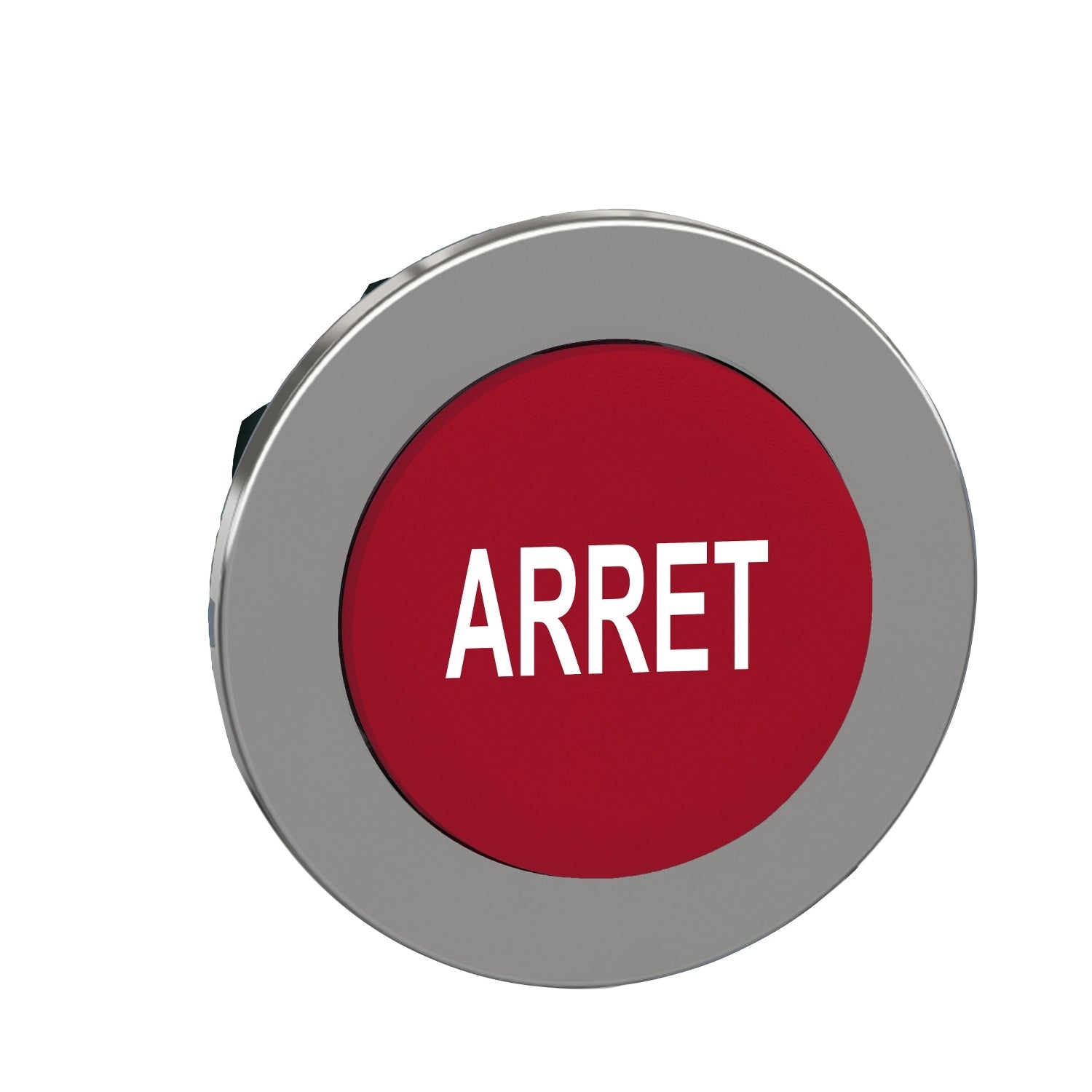 SNR ZB4FL433 ARRET panneau affleurant tête bouton poussoir rouge