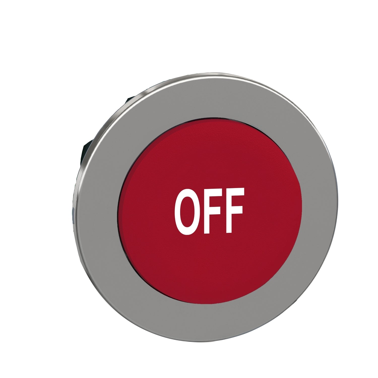 SNR ZB4FL435 Tête pulsée rouge ''OFF'' panneau affleurant