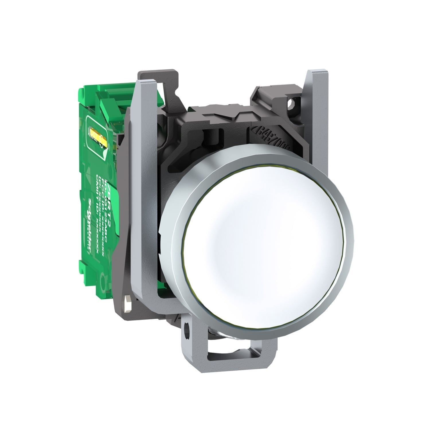 SNR ZB4RTA1 Bouton émetteur blanc