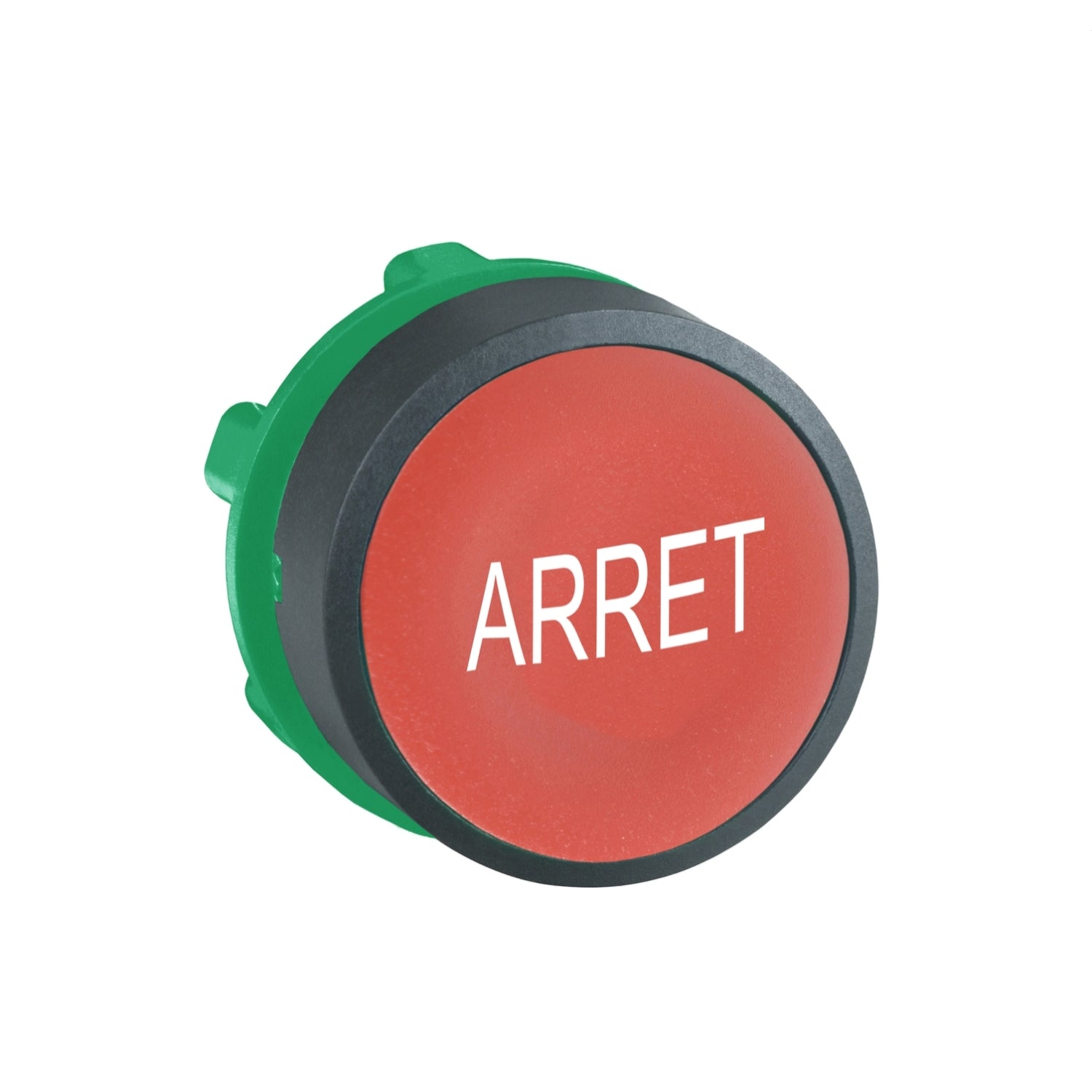 SNR ZB5AA433 Tête de bouton rouge ''arrière
