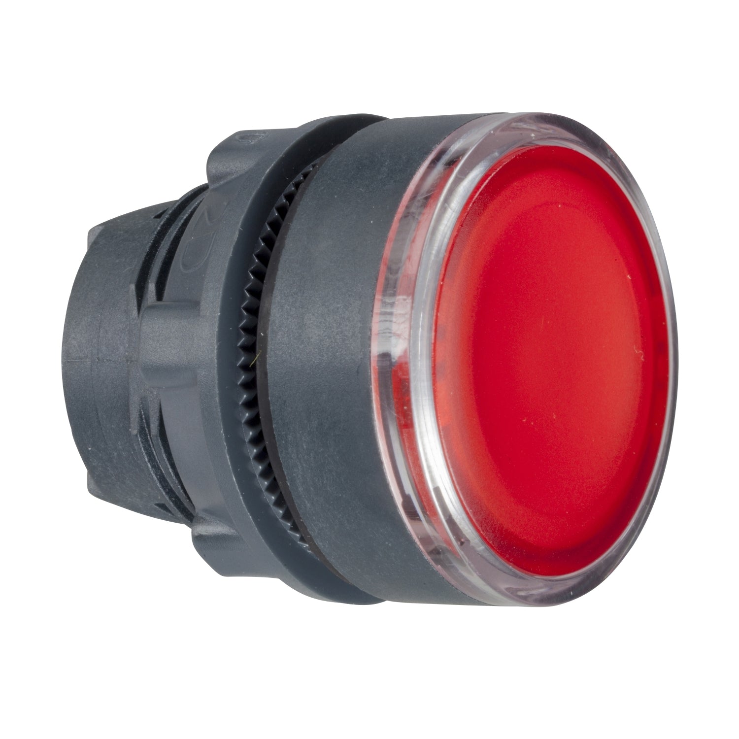 SNR ZB5AH043 Tête de bouton éclairée rouge