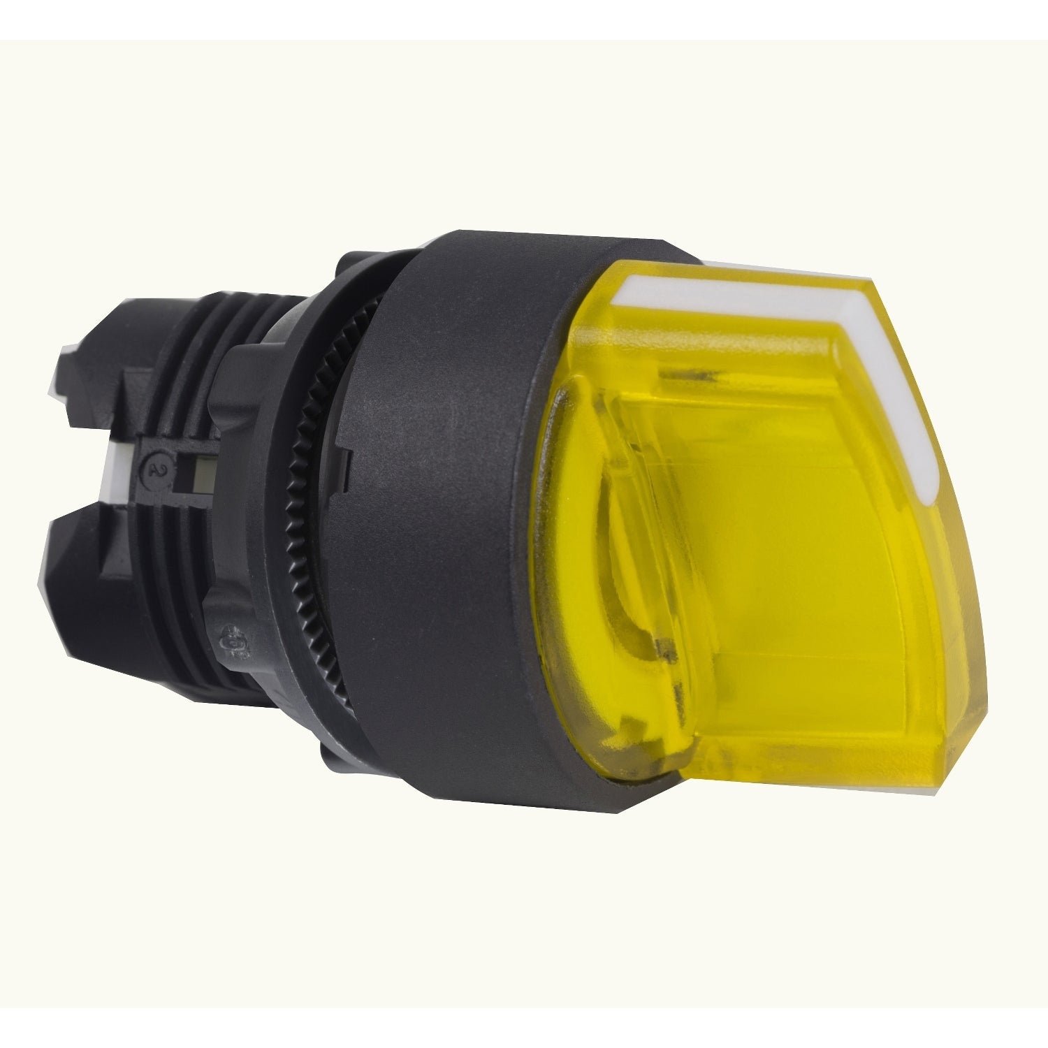 SNR ZB5AK1283 Tête de sélecteur led jaune éclairée