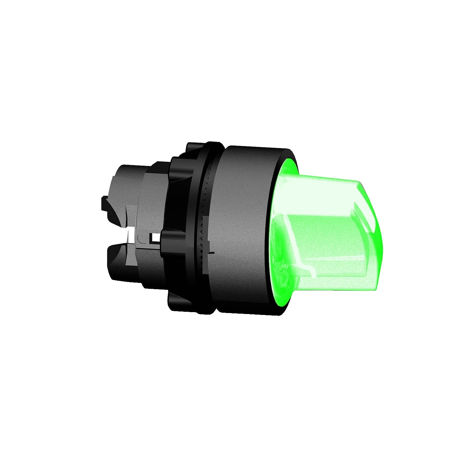 SNR ZB5AK1433 Tête de sélecteur verte éclairée