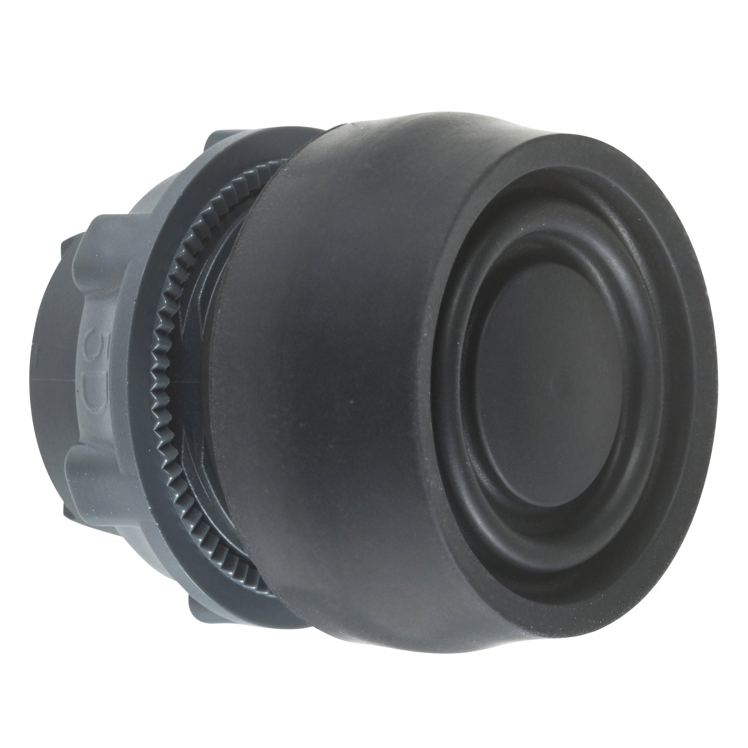 SNR ZB5AP2S Tête de bouton en caoutchouc noir