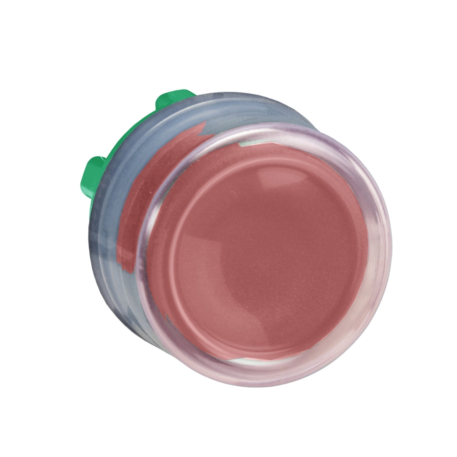 SNR ZB5AP4 Tête de bouton rouge avec capuchon