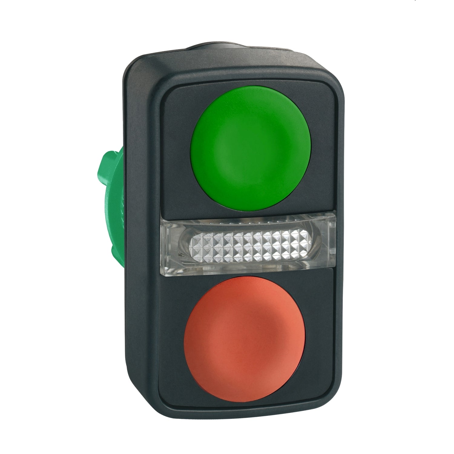 SNR ZB5AW7A3740 Tête de bouton double éclairée