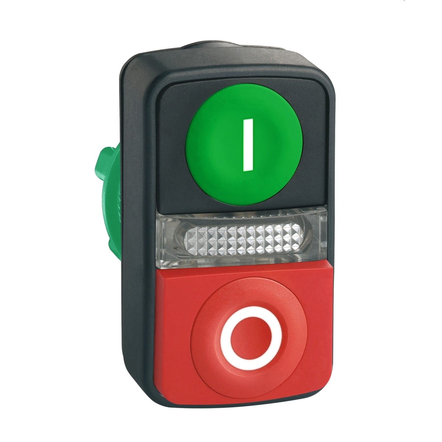 SNR ZB5AW7L3741 Tête de bouton poussoir double éclairée