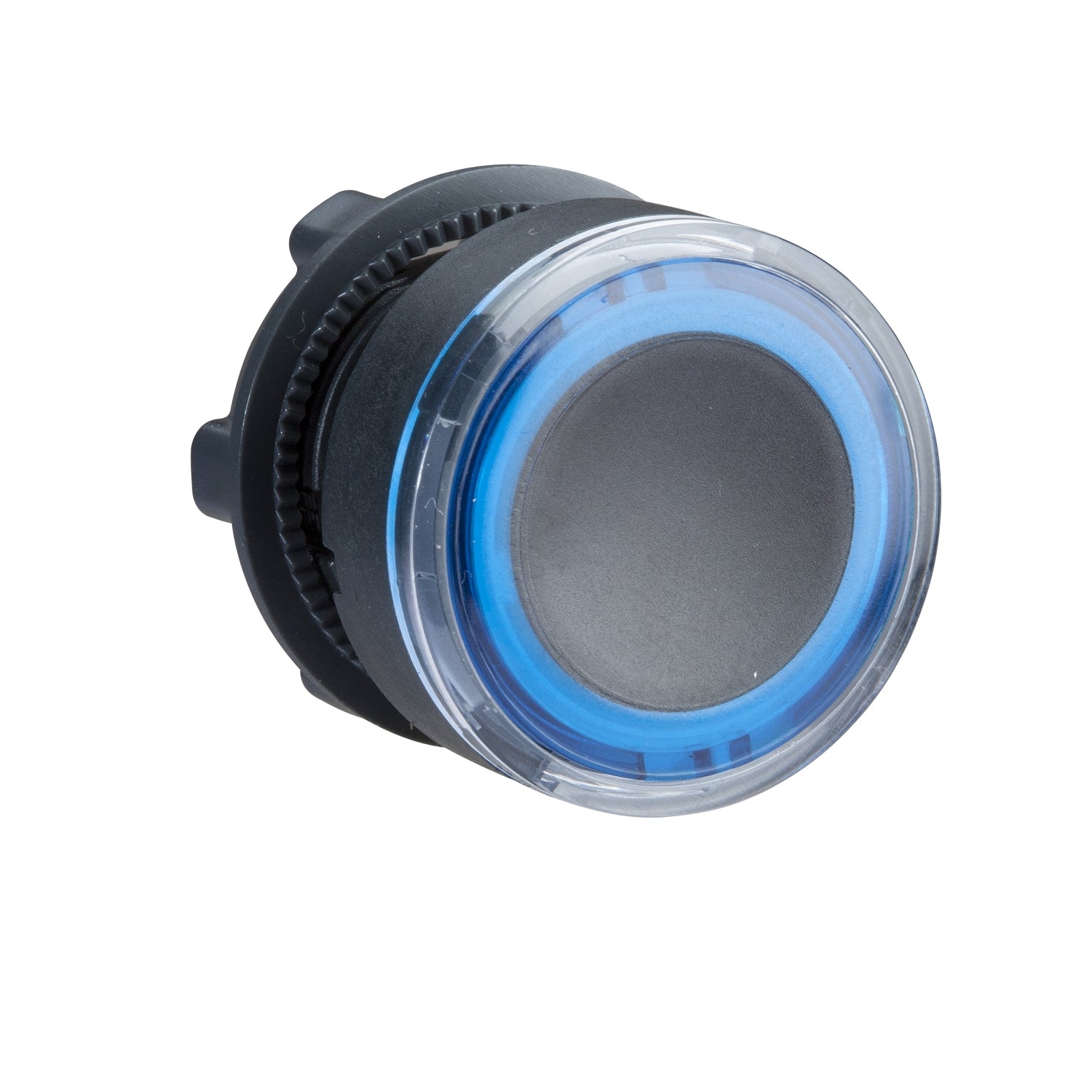 SNR ZB5AW963 Tête de bouton bleue éclairée