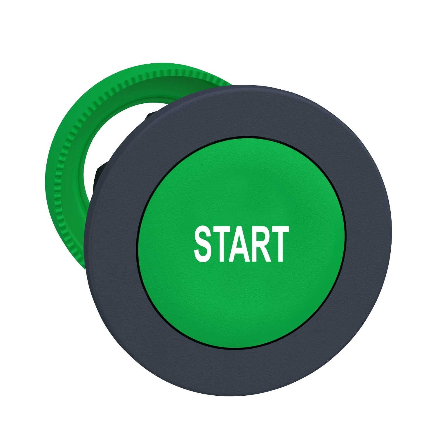 SNR ZB5FA333         Testa pulsante verde START filopannello