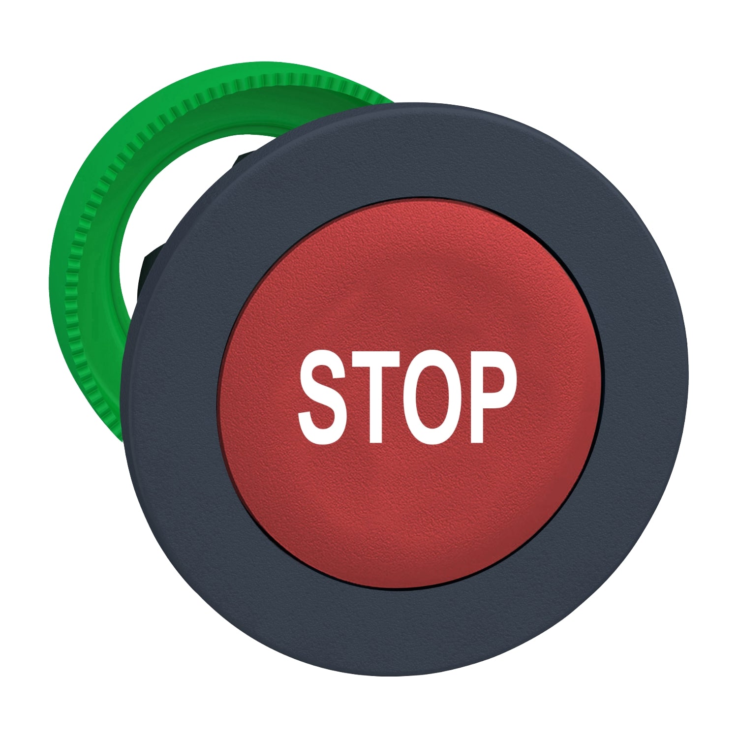SNR ZB5FA434 Tête de bouton poussoir encastrable ''STOP'' rouge