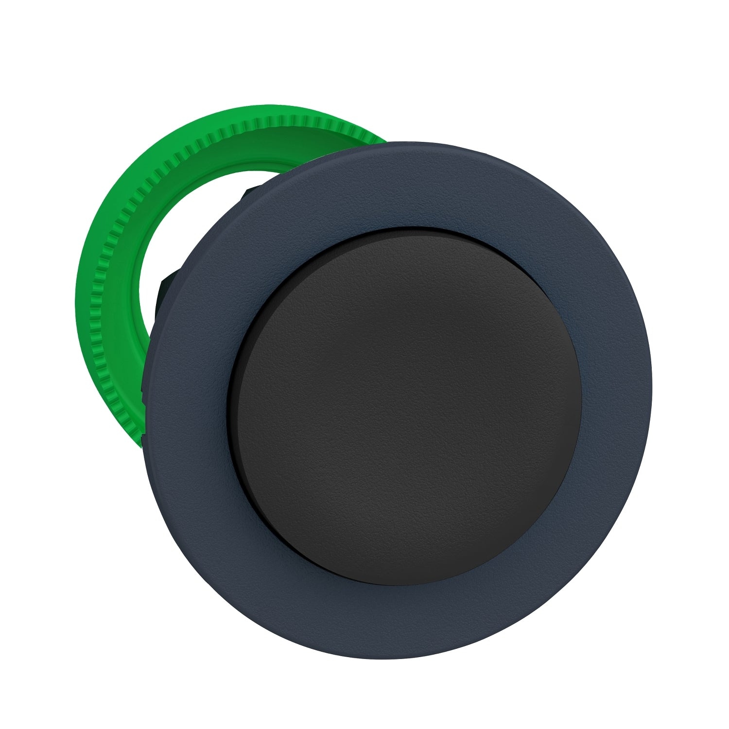 SNR ZB5FL2 Tête de bouton-poussoir saillante noire au ras du panneau