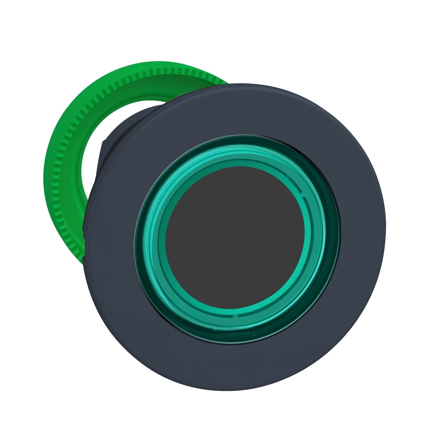 SNR ZB5FW933         Testa pulsante lum  verde filopannello