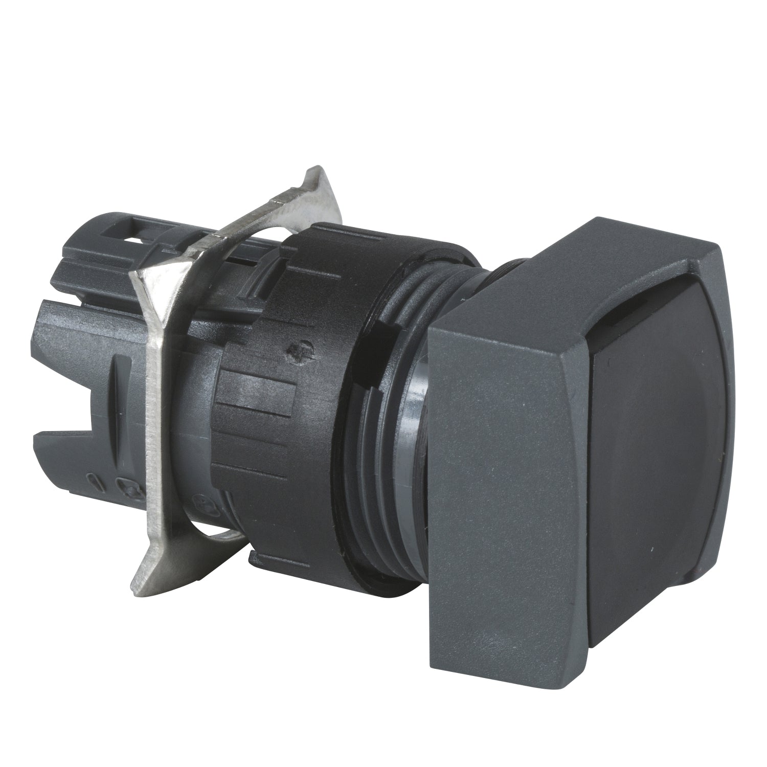 SNR ZB6CA2N Tête de bouton carrée noire