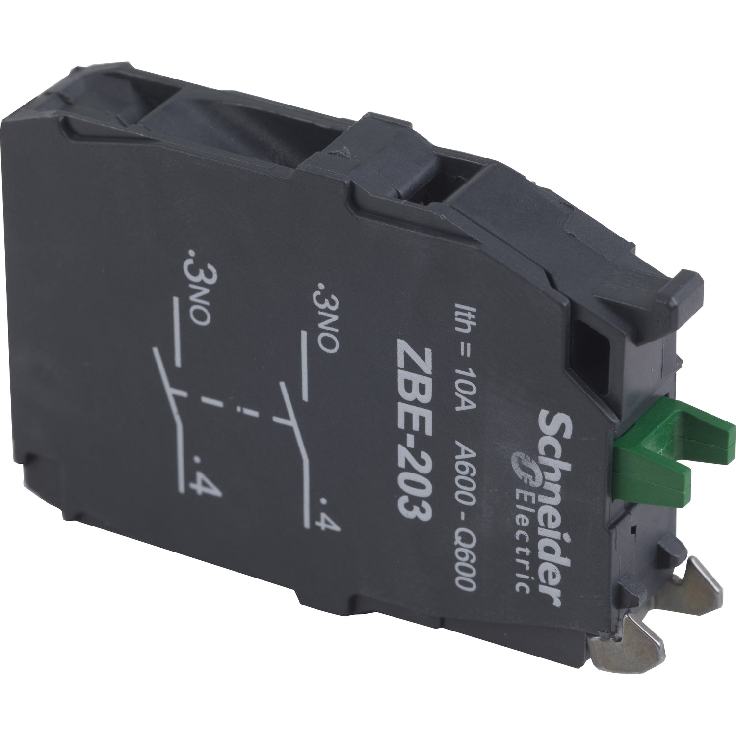 SNR ZBE203 Élément de contact double 2NO