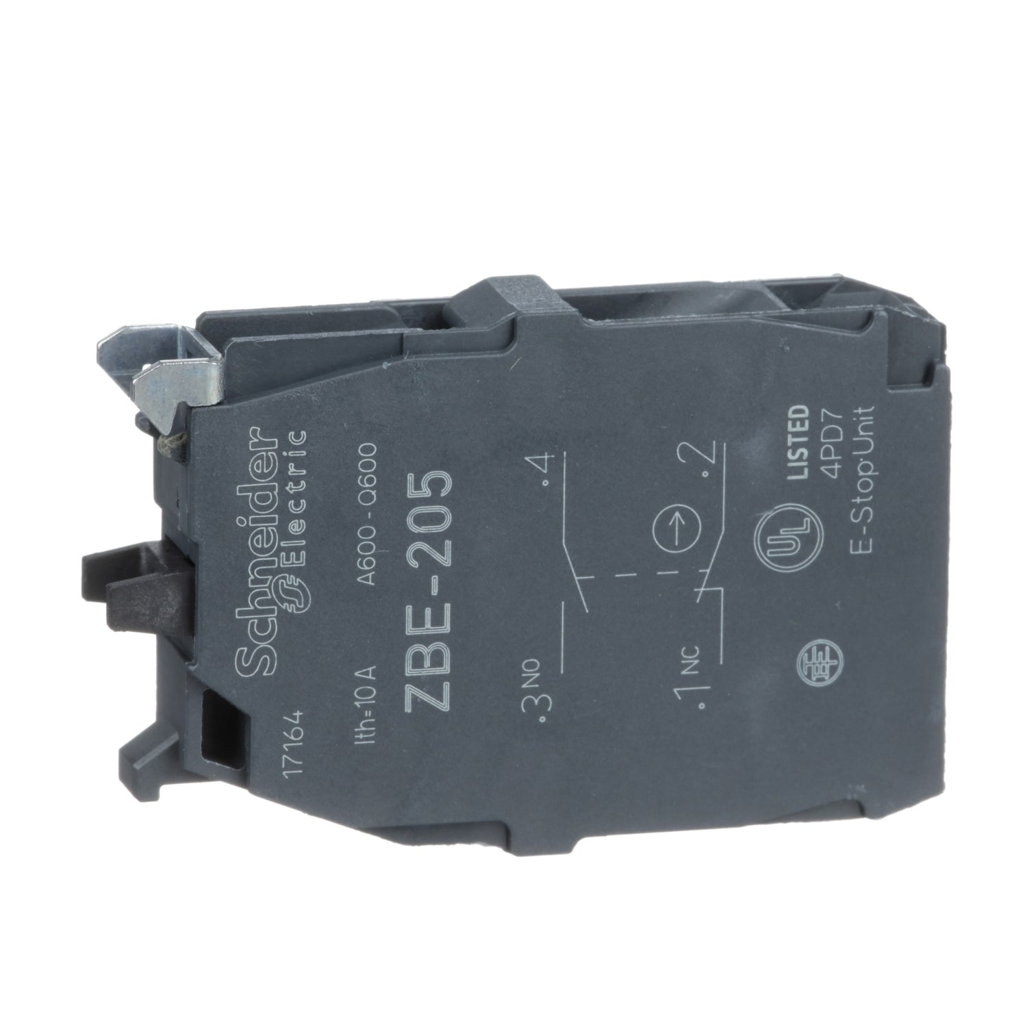 SNR ZBE205 Élément de contact double NO+NC