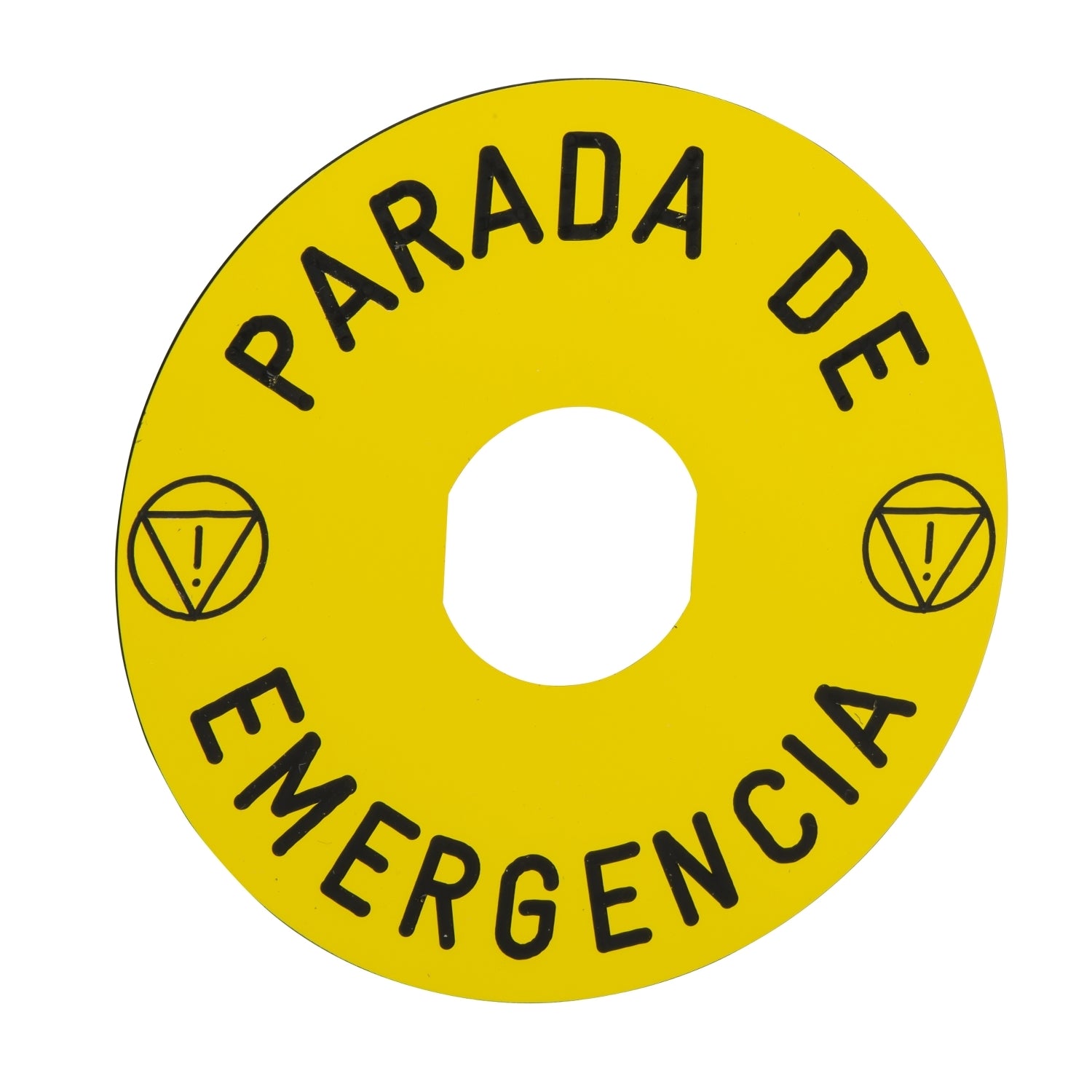 SNR ZBY8430 Etiquette 'URGENCE PARADA'