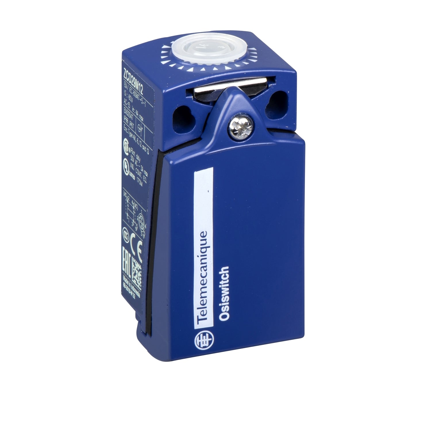 SNR ZCD29M12 CORPS METAL 1NO1NC+M12