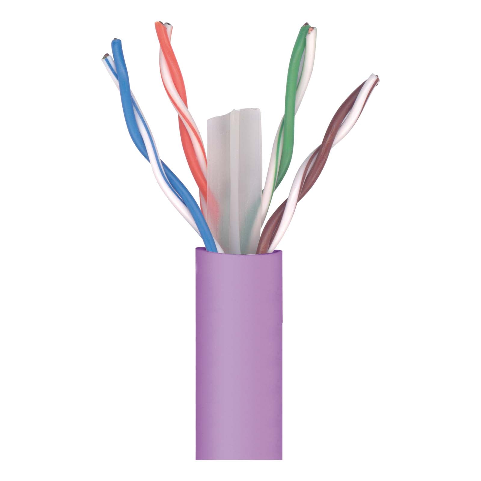 TVV 2123 CÂBLE DE DONNÉES UTP CAT 6 LSFH VIOL 305M