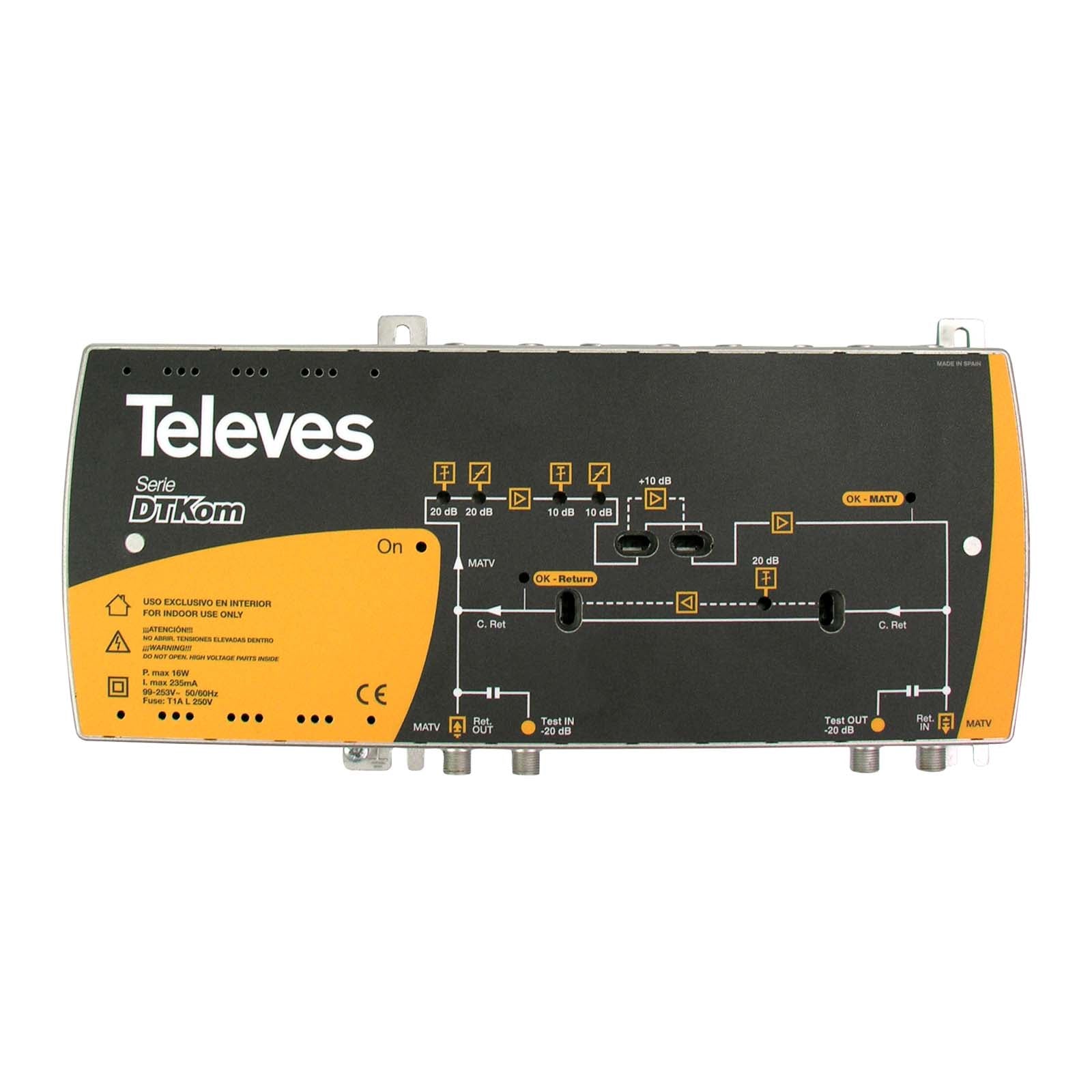 TVV 451203 AMP DTK CAN RIT + MATV 1i 1u 121 132dB?V