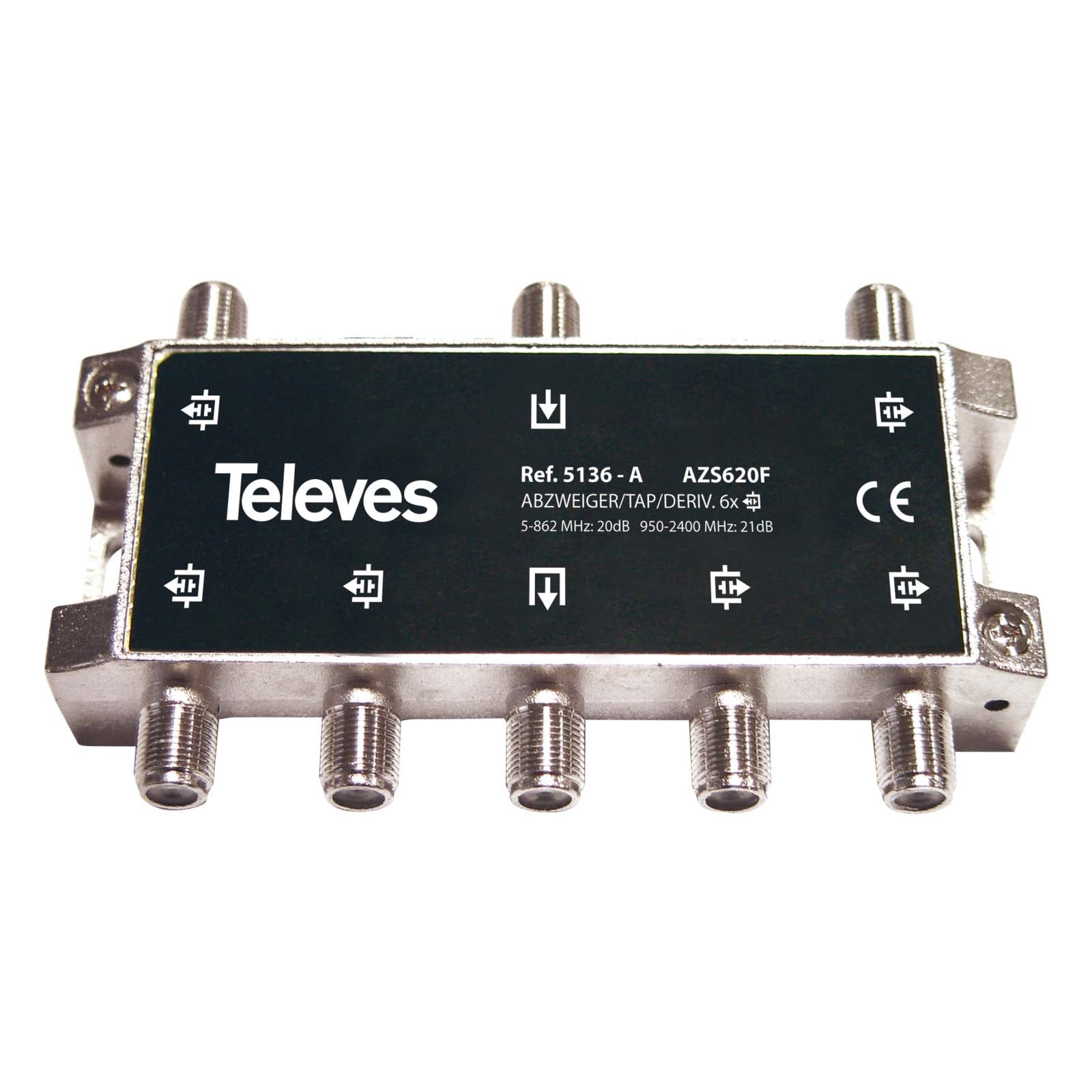 TVV 5136 DERIV 5 2400 MHz 6 VOIES 20 DB