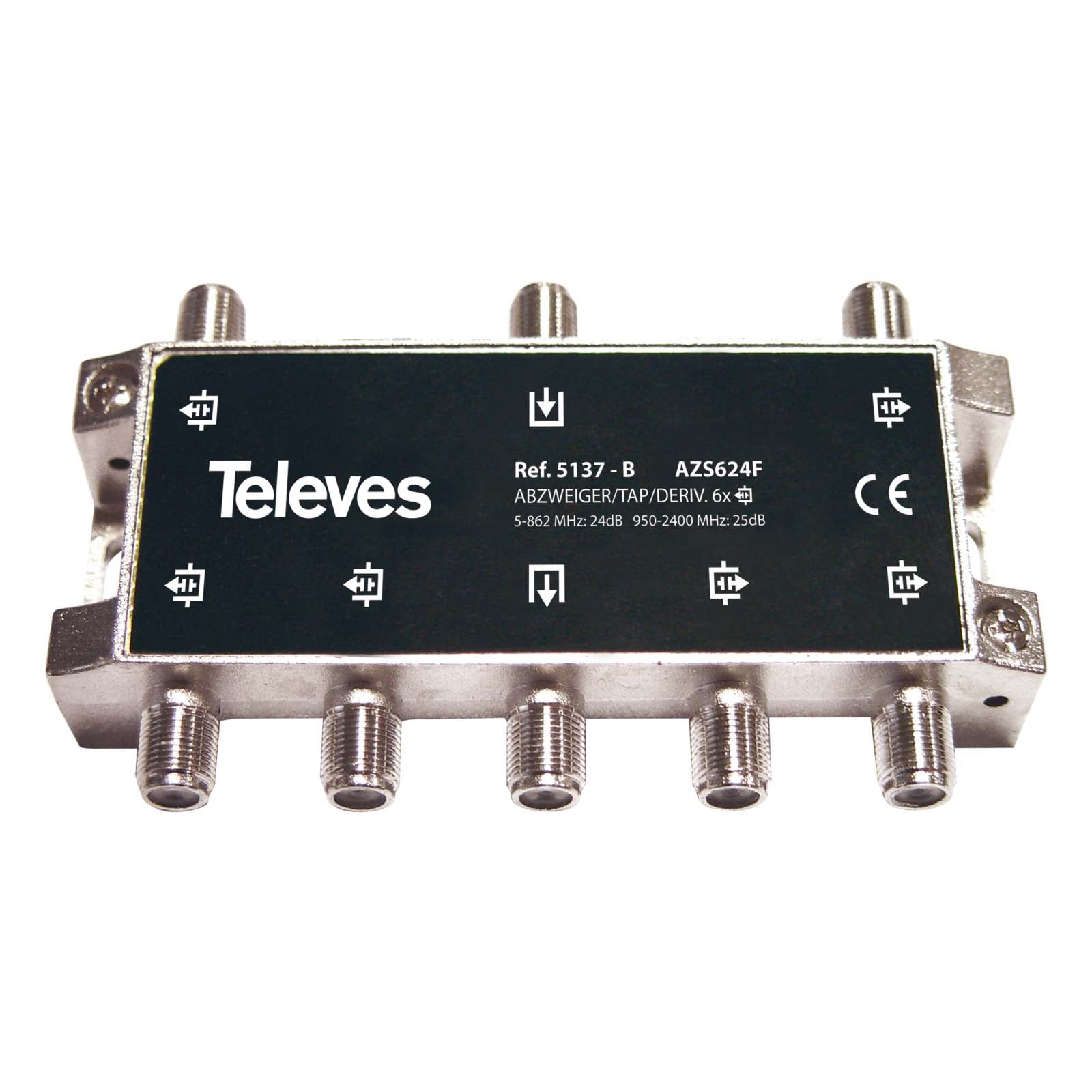 TVV 5137 DERIV 5 2400 MHz 6 VOIES 25 DB