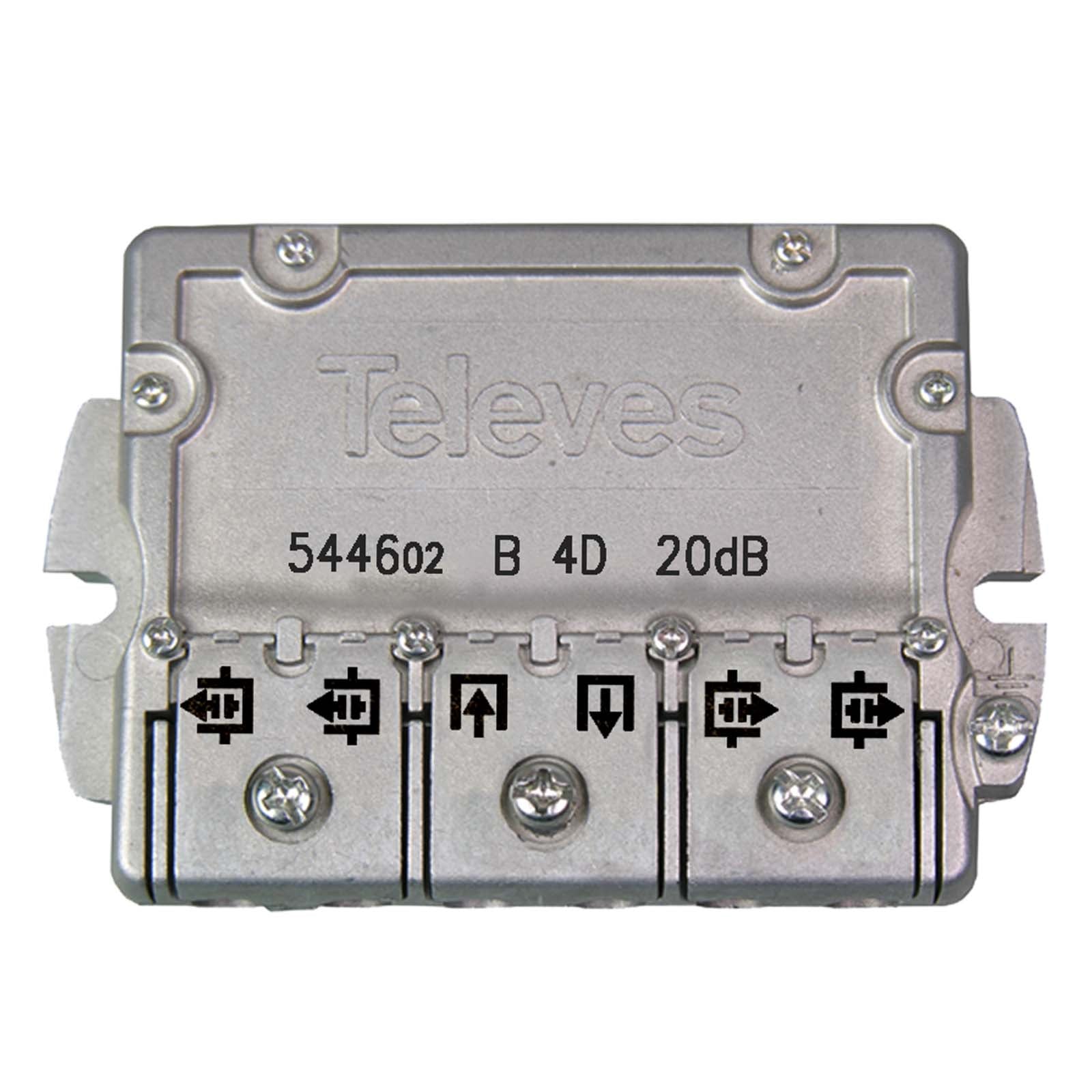 TVV 544602 DÉRIVATEUR 4 VOIES 21DB