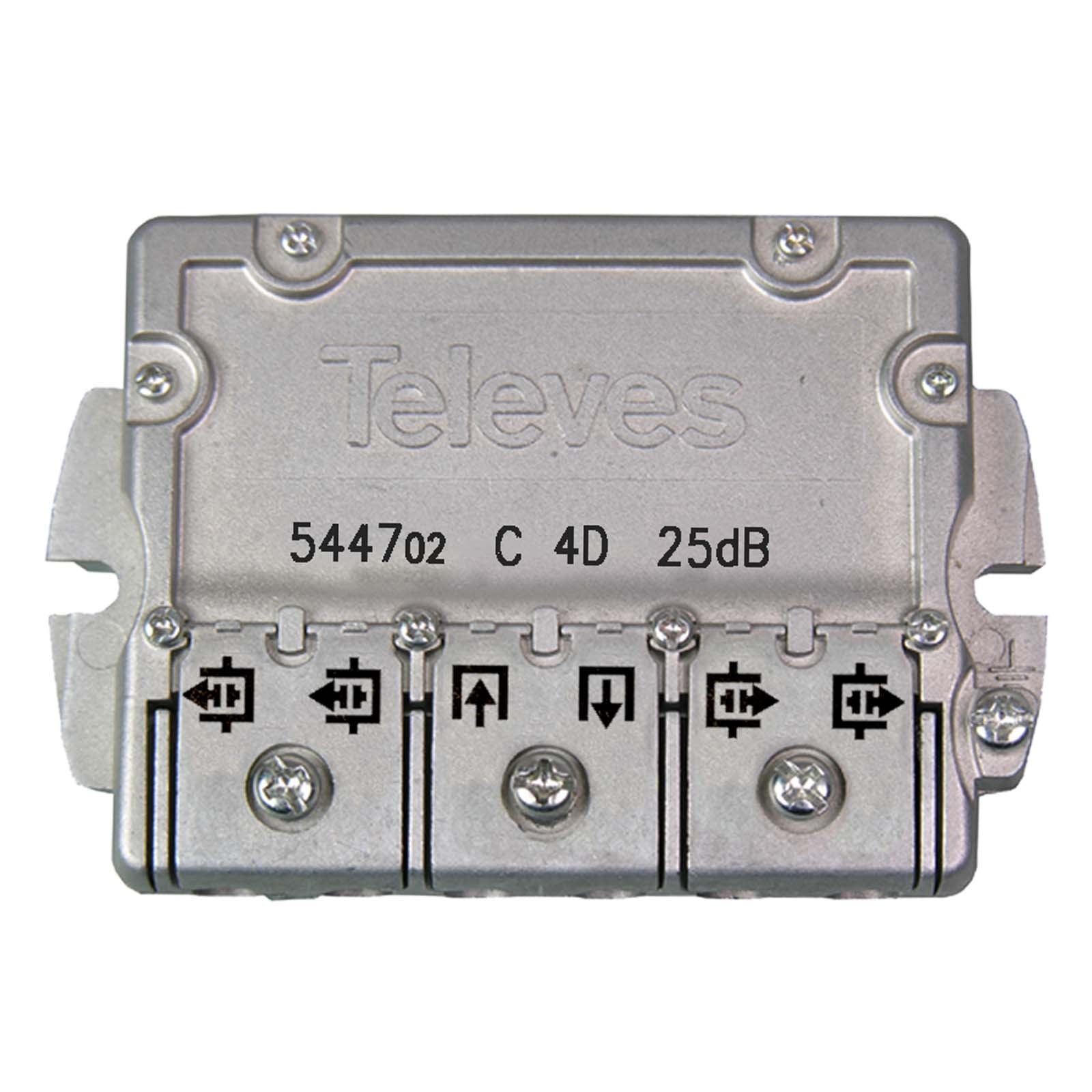 TVV 544702 DÉRIVATEUR 4 VOIES 25DB